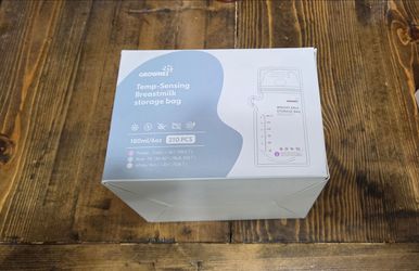 Grownsy Temp-Sensing Breastmilk Storage Bags 180ml/6oz 210pcs