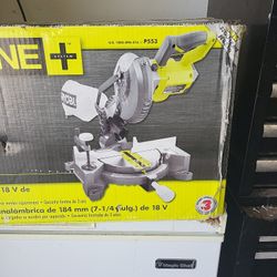 Ryobi 18 Volt Cordless 7 1/4 In. Miter Saw