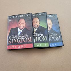 Myles Munroe Rediscovering The Kingdom Volumes 1-3