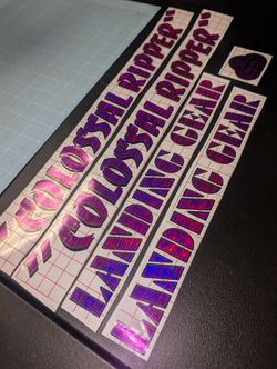 Se Colossal Ripper Custom Decals/Stickers 