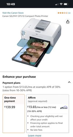 New cannon photo Printer 