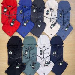 Nike Techs Double Zipper Fleece 