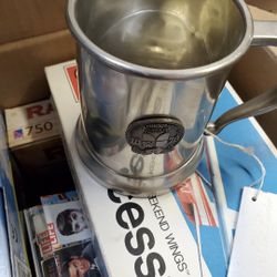 Vintage Pewter Beer Mug