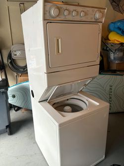 Stacked Washer and Dryer