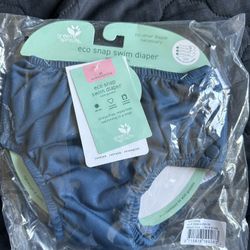 3T Eco Snap Swim Diaper/ Green Sprouts