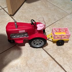 Barbie Tractor 