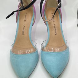 New Chinese Laundry Stiletto Color Block Heels Size 8 