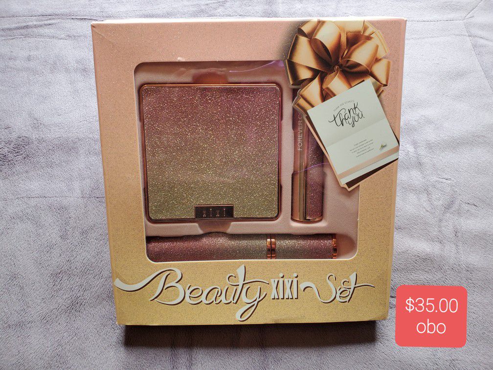 Makeup Gift Box- Rose Gold 