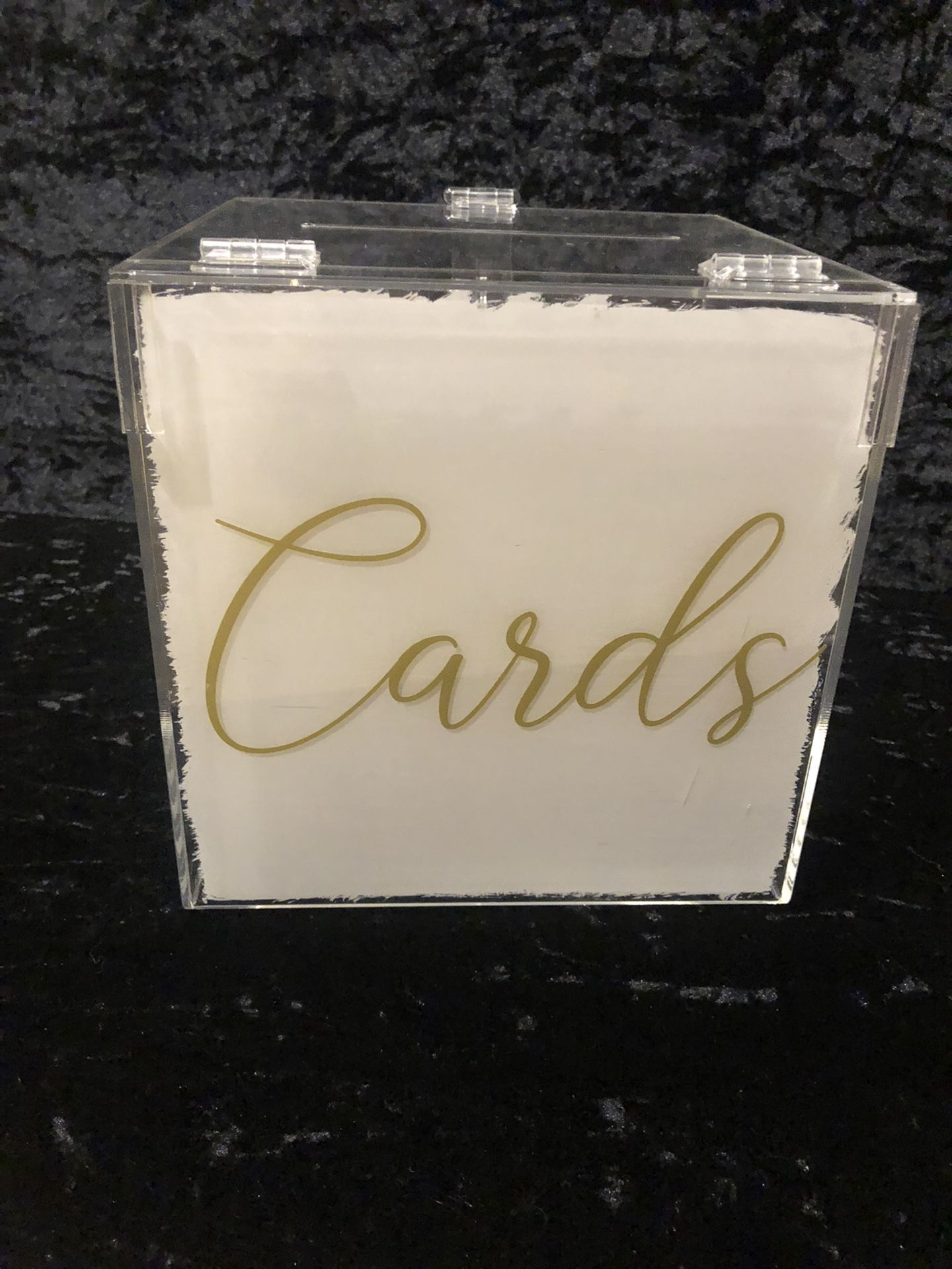 Acrylic Card Box