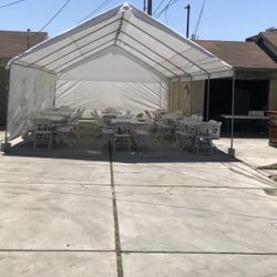 Sillas mesas Jumper carpas calentones