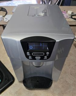 Whynter portable ice and water machine 26lb with water connection