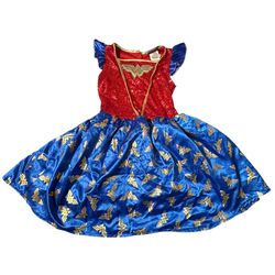 Wonder Woman Girls Costume Dress Size Large