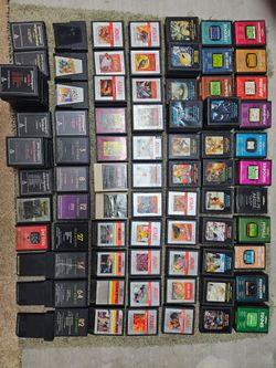 Atari 2600 game cartridges