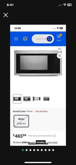 It’s New -Paid $418 Amana 24" Stainless Steel 2.2 cu. ft. Countertop Microwave - AMC4322GS