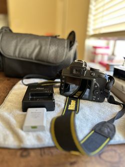 Nikon D3300 DSLR Camera + 18–55mm Lens