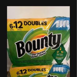 Bounty Paper Towels $12 Each