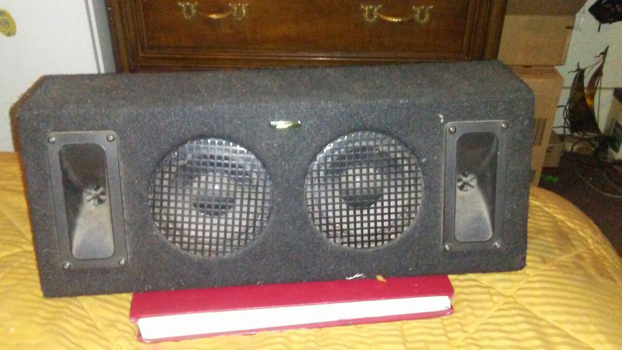 Road master sub woofer box speaker