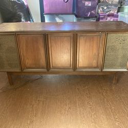 Vintage record player