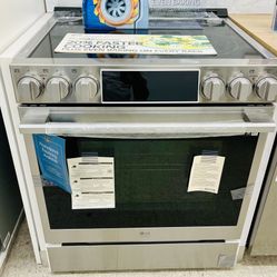 🔥🔥30” LG Studio Slide In Range 