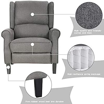 Gray Massage Recliner