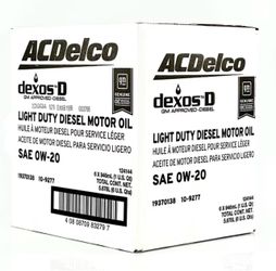 ACDelco Dexos D SAE 0W-20 Diesel Motor Oil 6-Pack