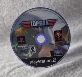Top Gun Combat Zones Playstation 2 (Titus, 2001) Game Disc Only