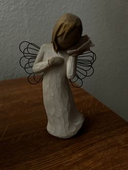 “Thinking Of  You “figurine By Susan Lordi~Willow Tree