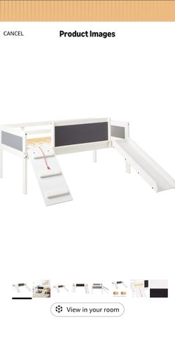 DONCO Kids Novelty Twin Art Play Junior Low Loft