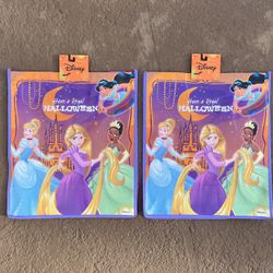 2 Brand new Halloween Disney Princess reusable bags