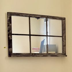 Windowpane mirror