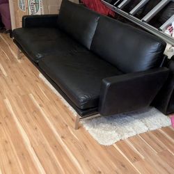 Leather couch