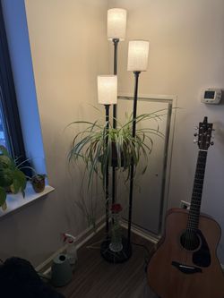 Floor Lamp With Shelf 