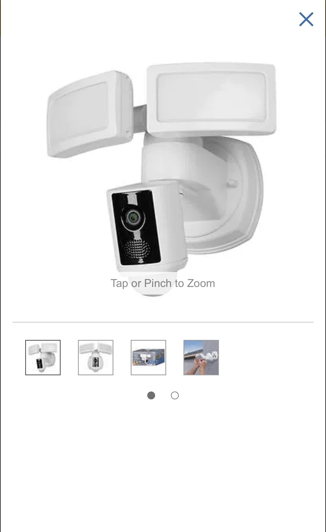Feit electric led 1080P HD smart flood security light