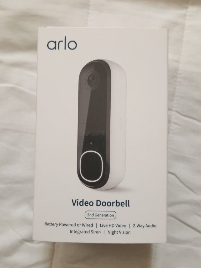 Arlo Video Doorbell - BRAND NEW IN BOX