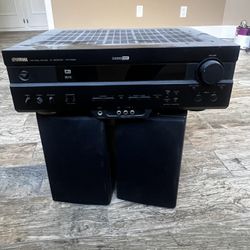 Yamaha HTR-5440 Receiver With Speakers 