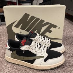 Jordan 1 Low Travis Scott Olive