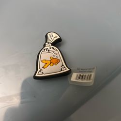 Goldfish croc charm