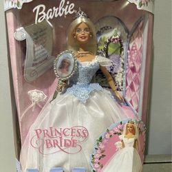 Barbie Princess Bride Doll 2000 Mattel 28251, New In Box