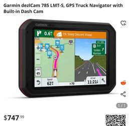 Garmin dēzlCam 785LMT-S Truck GPS