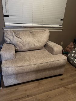 Ashley furniture chair and a half