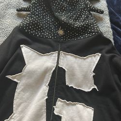 Glo Man Rhinestone Hoodie