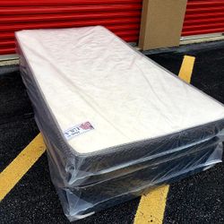 New TWIN MATTRESS and BOX SPRING - 2PC
