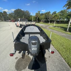 14ft Sea Nymph With 20hp Yamaha 