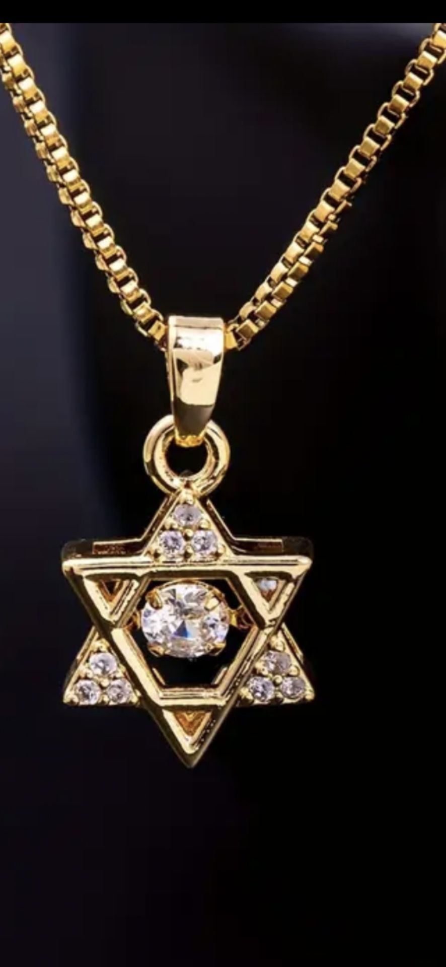 Star Of David Women’s Necklace