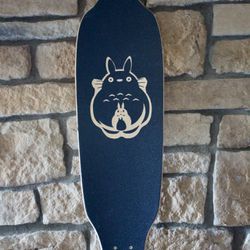 Handmade My Neighbor Totoro Longboard Art!