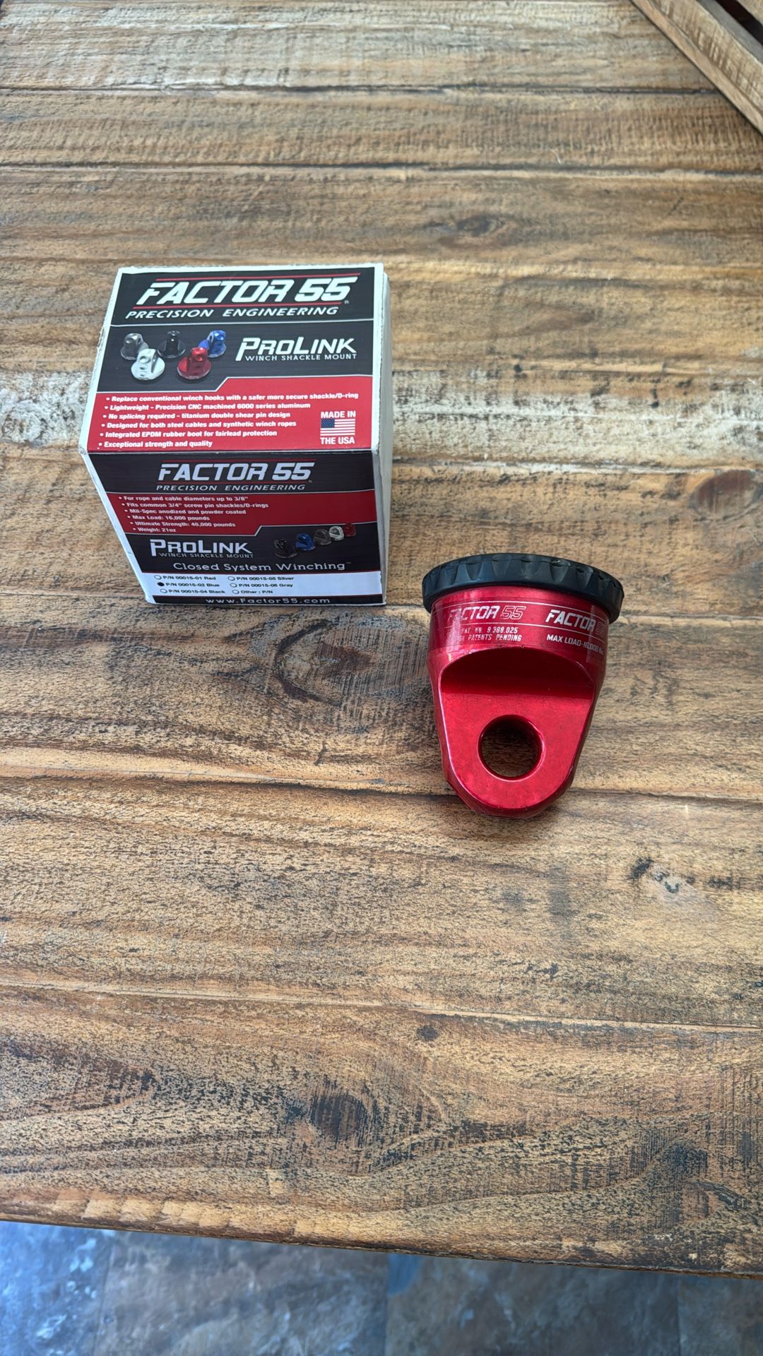 Factor 55 Winch Shackle