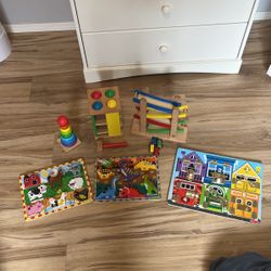 Toddler Toys Melissa & Doug Lot 