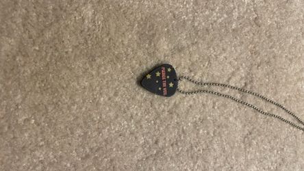 Pierce The Veil Guitar Pick Necklace 