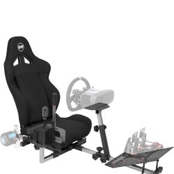 OpenWheeler GEN2 Racing Wheel Simulator Stand Cockpit, Black