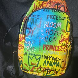 NNT GRAFFITI SLING BAG